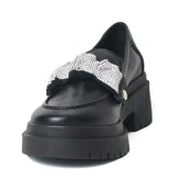 Mocassim Preto Tratorado Detalhe Removível Mo1635 Vintedoisk